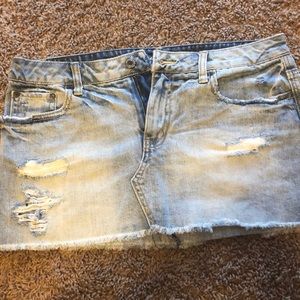 AE jean skirt